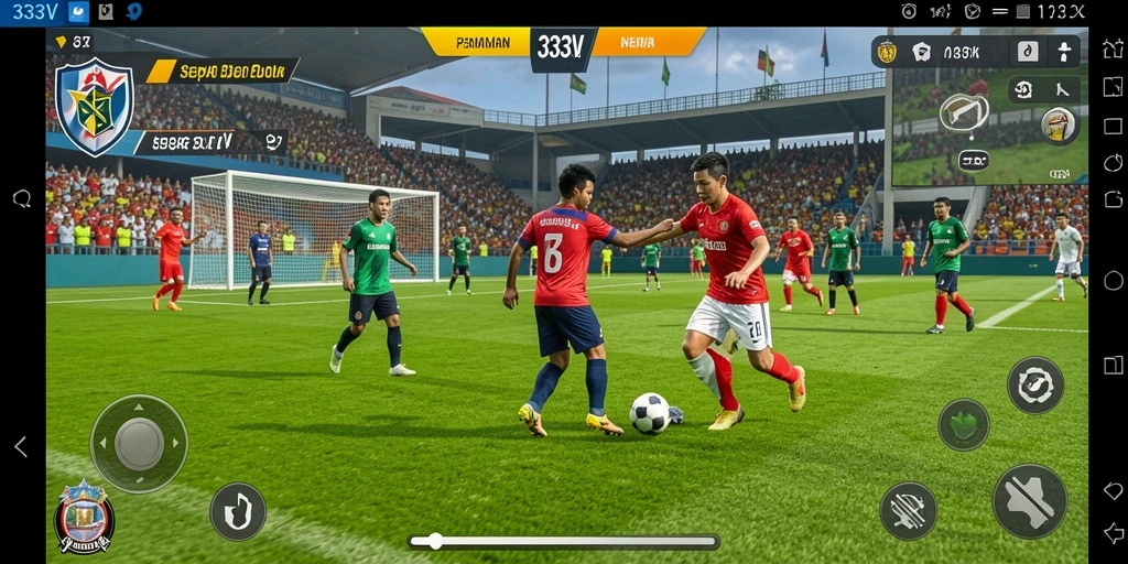 Tampilan gameplay 333V yang penuh aksi dan seru.