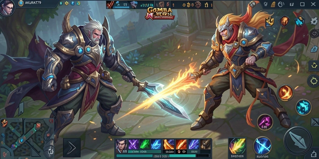 Screenshot gameplay <strong>AKURAT79</strong> yang menunjukkan aksi seru dalam pertempuran tim.