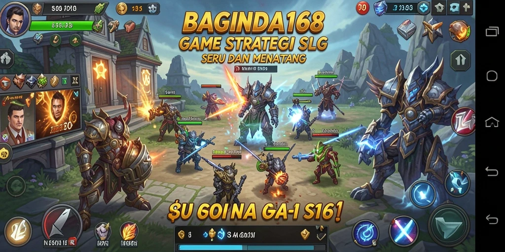 Tampilan gameplay seru BAGINDA168 yang penuh strategi.