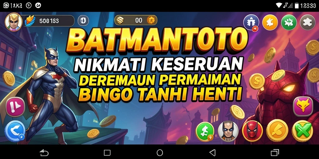 Tampilkan gameplay seru yang penuh warna dari BATMANTOTO.