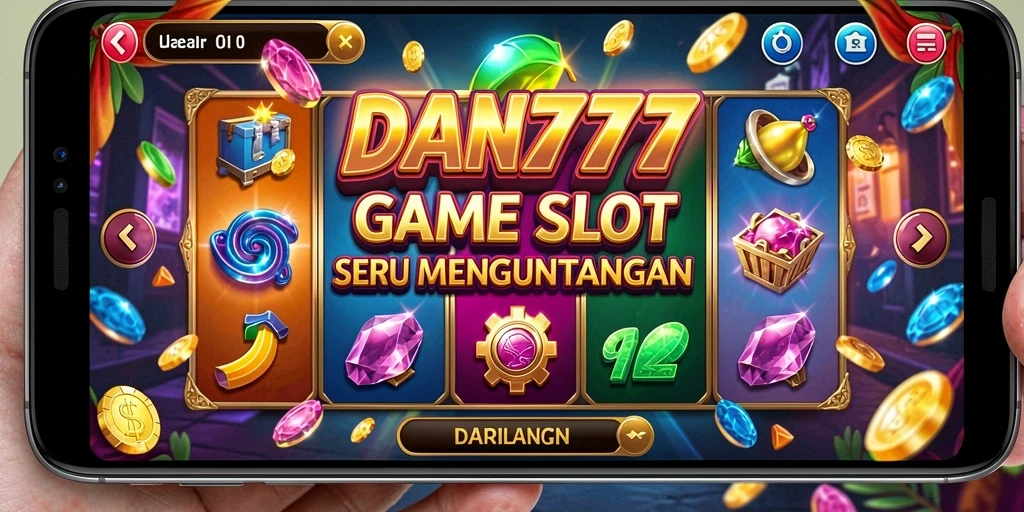 Gameplay menarik DAN777 dengan variasi slot yang seru.
