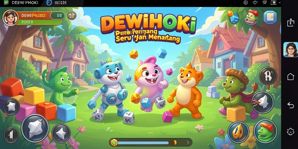 Gameplay menantang DEWIHOKI dalam menyusun puzzle.