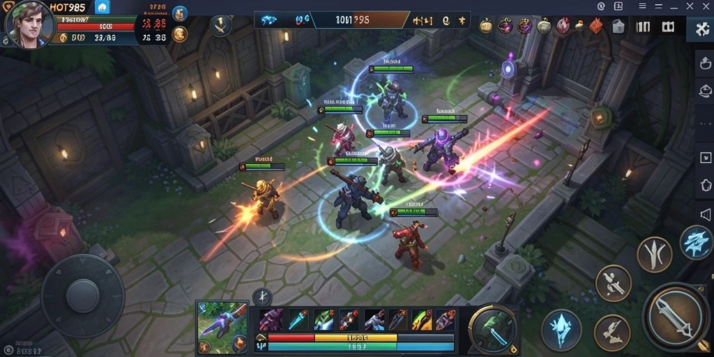 Gameplay HOT985 yang mendebarkan dan penuh strategi.