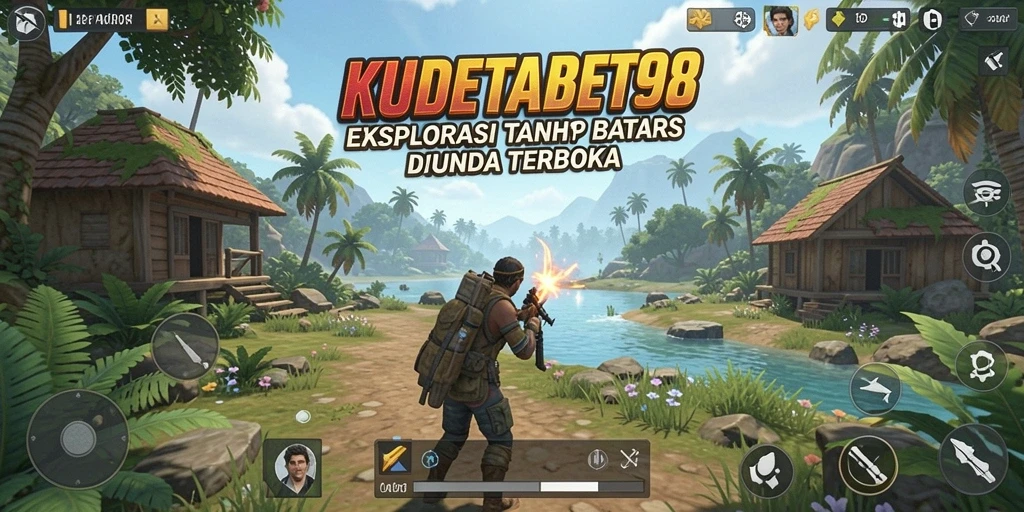 Screenshot gameplay KUDETABET98 yang menunjukkan eksplorasi dunia terbuka.