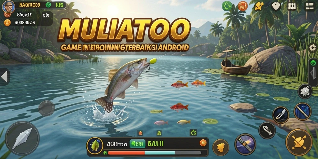Tangkapan ikan memukau dalam gameplay MULIATOTO.
