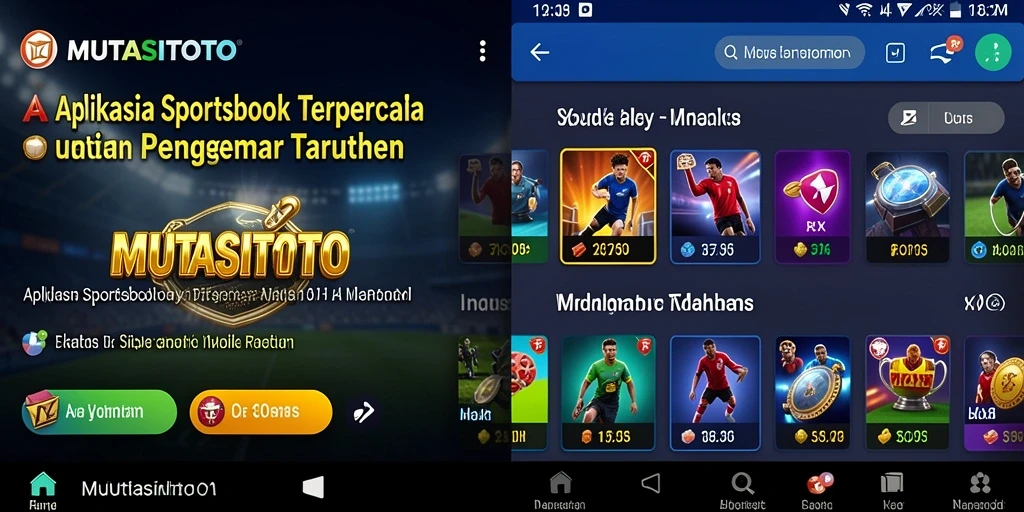 Menampilkan gameplay menarik dari taruhan olahraga di MUTASITOTO.