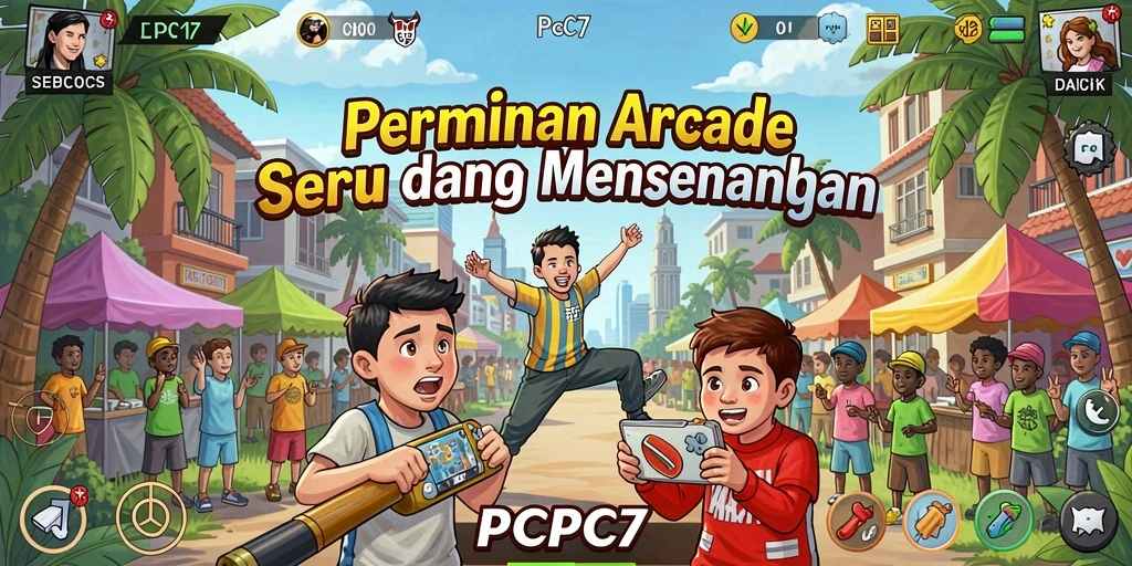 Tangkapan layar dari gameplay PCPC7 yang seru dan menantang.