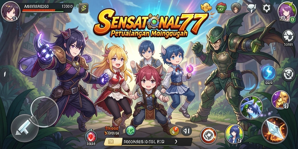 Tampilan gameplay spektakuler dari SENSATIONAL77 yang memikat.