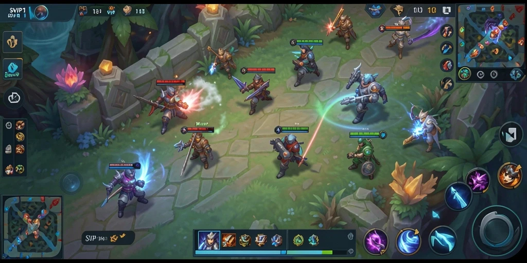 Tampilan gameplay menegangkan dari SVIP1 dengan aksi seru.